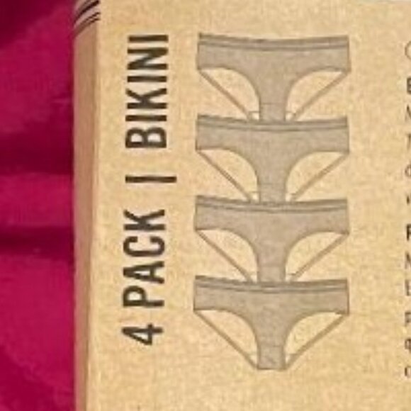 BRAND NEW ~ CRANE ~ 4 PACK ~ LADIES ECO BIKINI UNDERWEAR UNDIES ~ SIZE L / LARGE - Picture 12 of 16